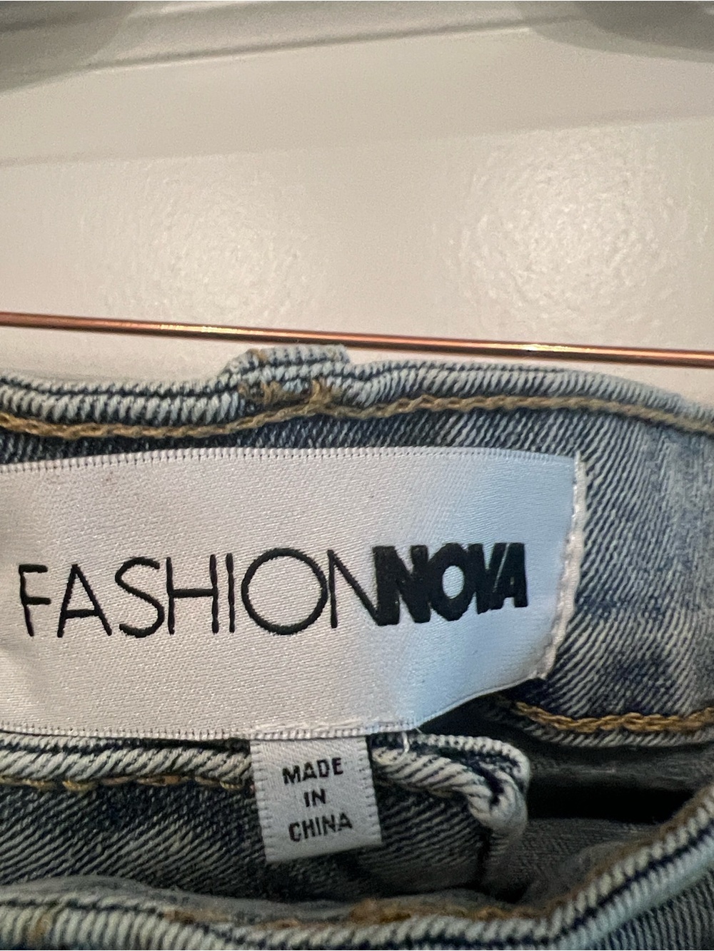 Fashion Nova brand new Light Wash Blue High-Rise Flare Jeans - Picture 2 of 13